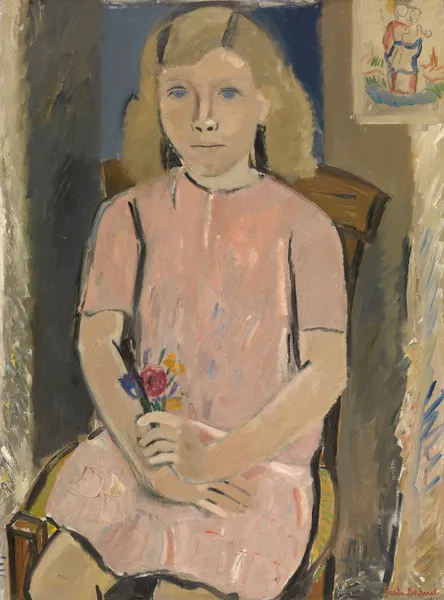 Girl in Pink av Gustave De Smet