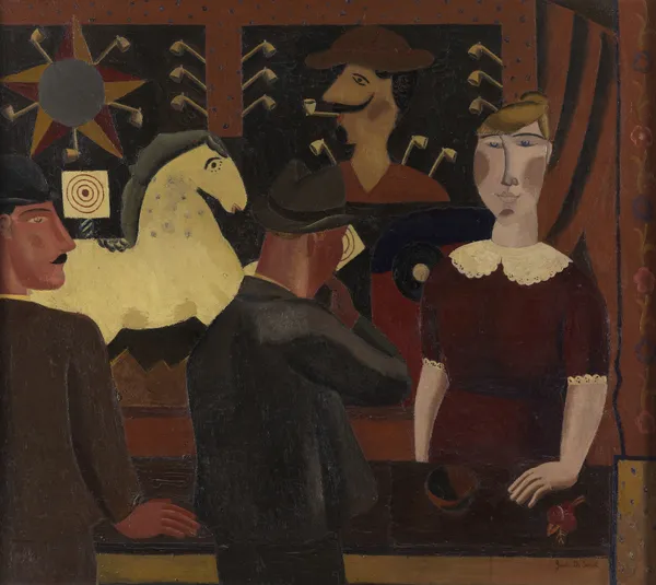 The Shooting Gallery av Gustave De Smet