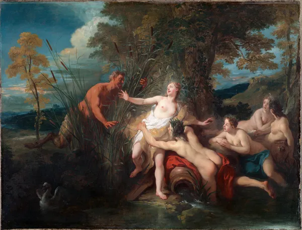 Pan and Syrinx av Jean-François de Troy