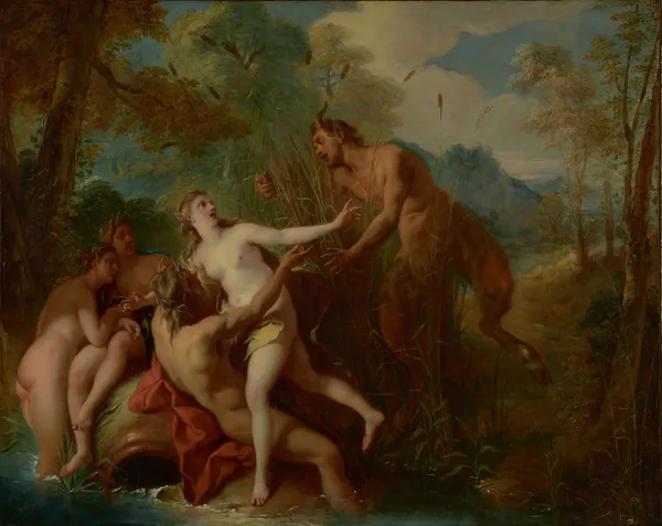 Pan and Syrinx av Jean-François de Troy