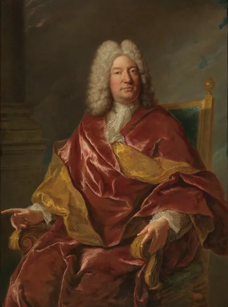 Portrait Of A Man av Jean-François de Troy