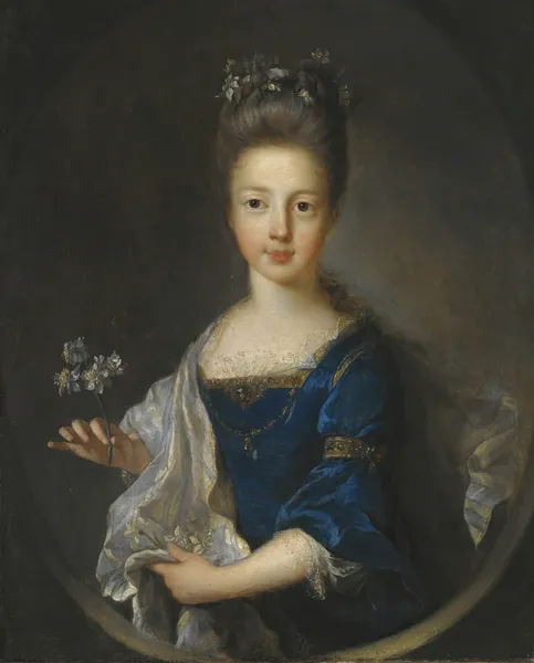 Portrait Of Princess Luisa Maria Theresa Stuart (1692-1712) av Jean-François de Troy