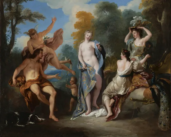 The Judgement Of Paris av Jean-François de Troy