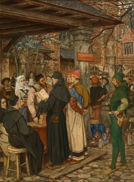 Jan Brito, Inventor of Printing in Bruges av Albrecht De Vriendt