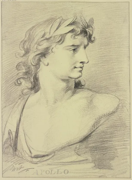 Bust of Apollo av Jacob de Wit