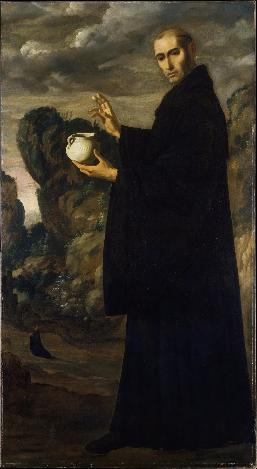Saint Benedict av Francisco de Zurbarán