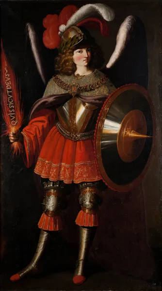 The Archangel Michael av Francisco de Zurbarán