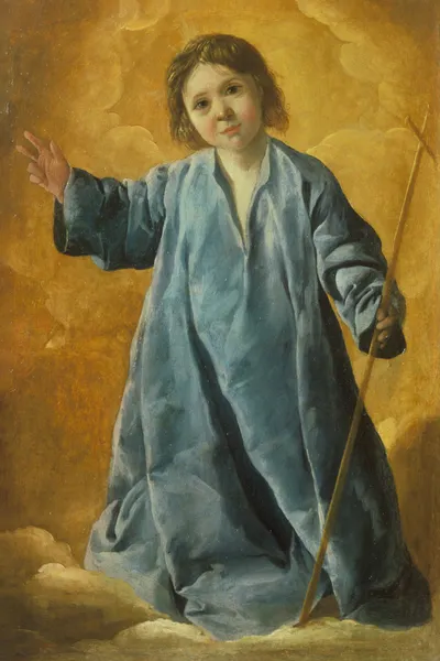 The Infant Christ av Francisco de Zurbarán