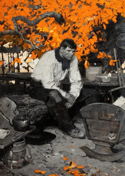 Babysitting av Dean Cornwell