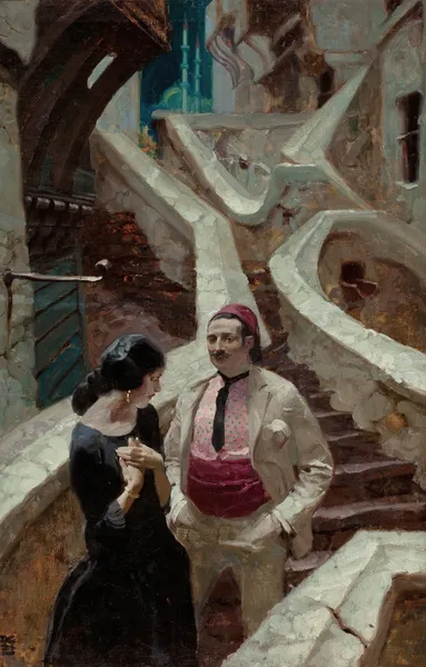 City of Temptation av Dean Cornwell