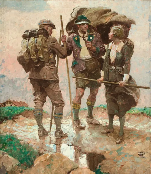 The Bridge av Dean Cornwell