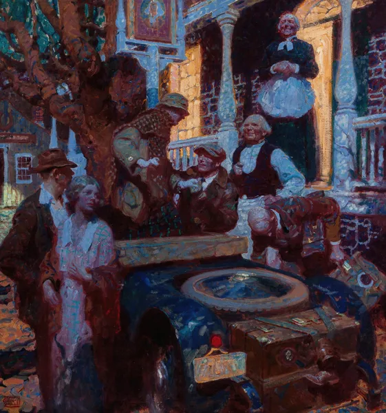 The Great Things of Life-Travel av Dean Cornwell
