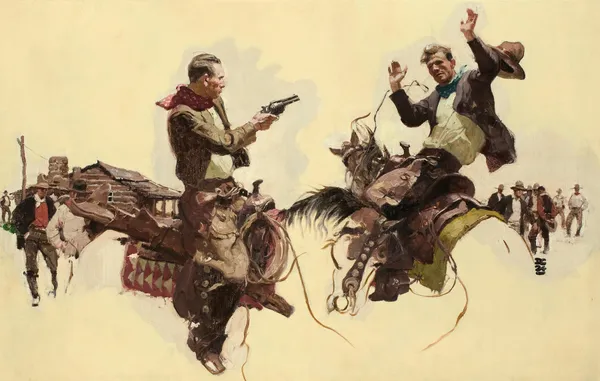 The Stick-up av Dean Cornwell