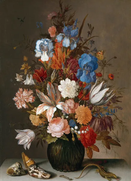 Still Life with Flowers av Balthasar van der Ast