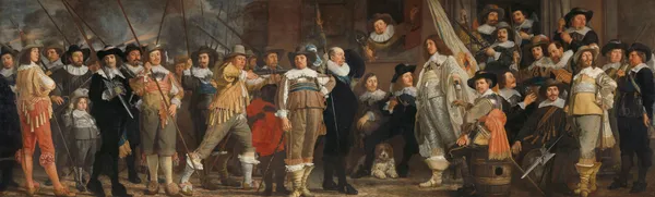 Militia Company of District VIII under the Command of Captain Roelof Bicker av Bartholomeus van der Helst
