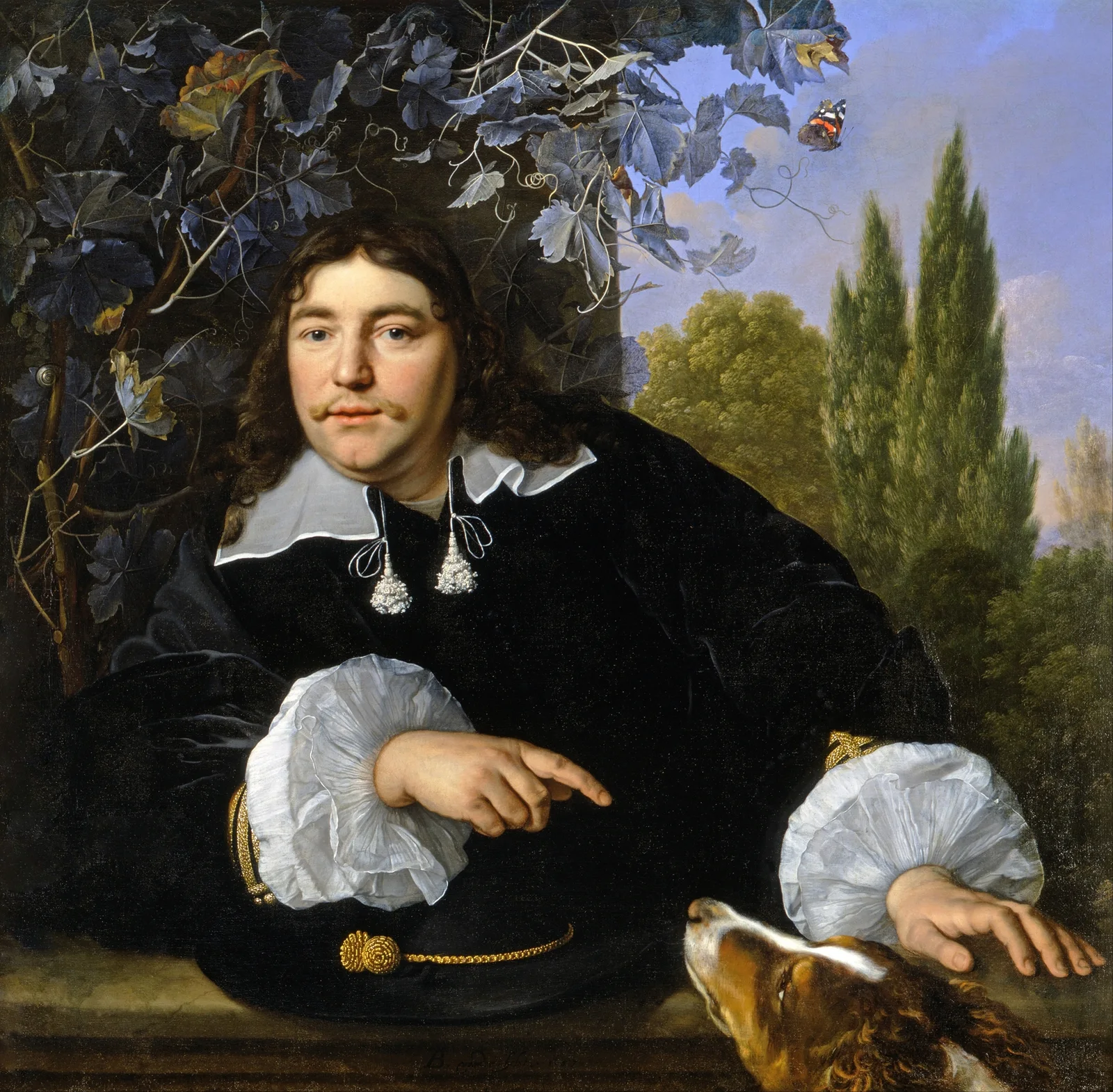 Self-Portrait av Bartholomeus van der Helst