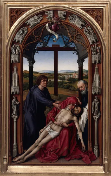 The Altar of Our Lady (Miraflores Altar) av Rogier van der Weyden