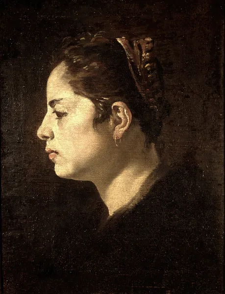 Cabeza de muchacha av Diego Velázquez