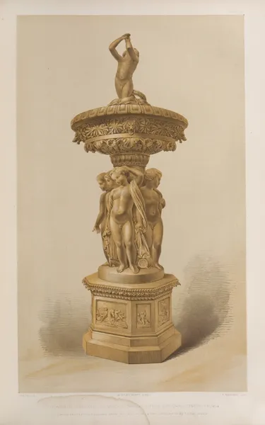 A fountain (in terra cotta) av Matthew Digby Wyatt
