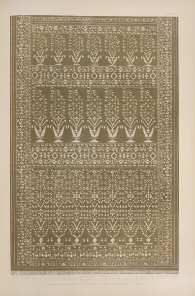 Indian kinkaub pattern av Matthew Digby Wyatt