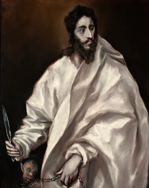 Bartholomew the Apostle av El Greco (Domenikos Theotokopoulos)