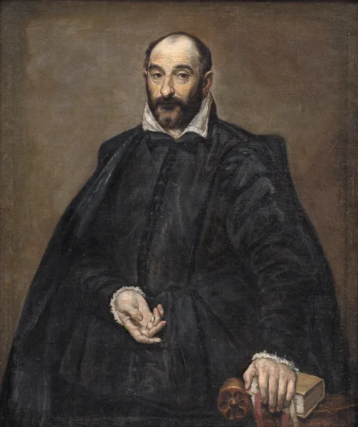 Portrait of a Man av El Greco (Domenikos Theotokopoulos)