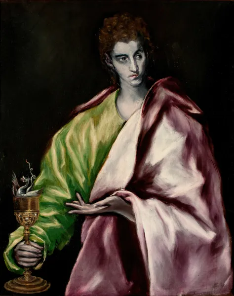 Saint John the Evangelist av El Greco (Domenikos Theotokopoulos)