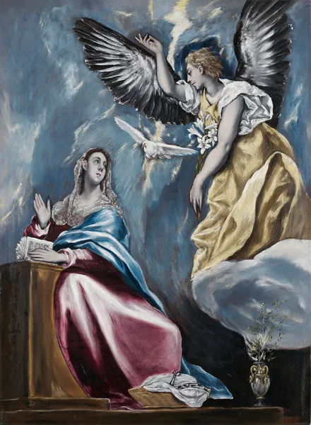 The Annunciation av El Greco (Domenikos Theotokopoulos)