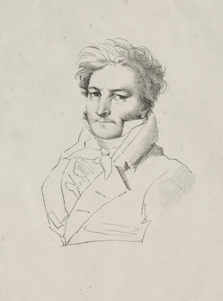 Jacques Marguet de Norvins av Jean Auguste Dominique Ingres