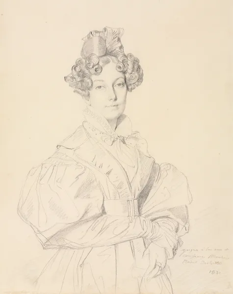 Madame Désiré Raoul-Rochette av Jean Auguste Dominique Ingres