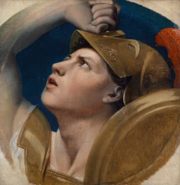Mars av Jean Auguste Dominique Ingres