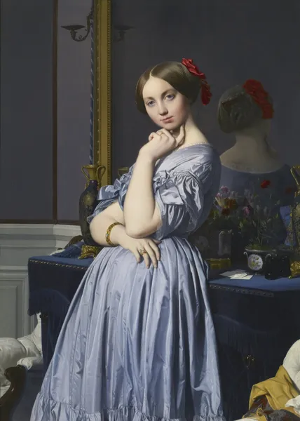 Portrait of Comtesse d’Haussonville av Jean Auguste Dominique Ingres