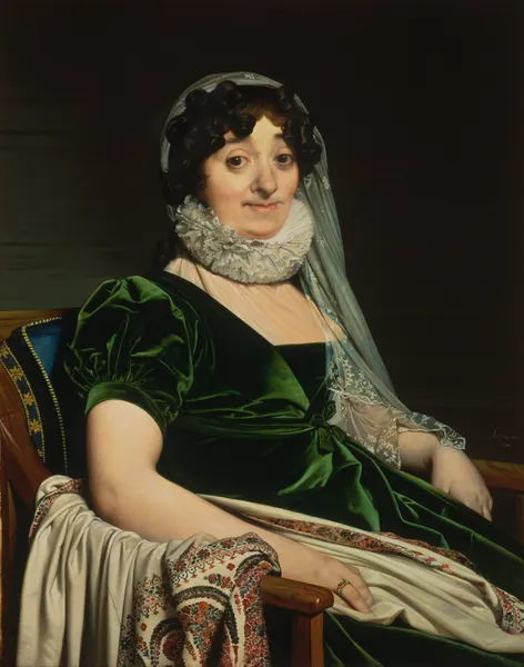 Portrait Of The Countess Of Tournon av Jean Auguste Dominique Ingres
