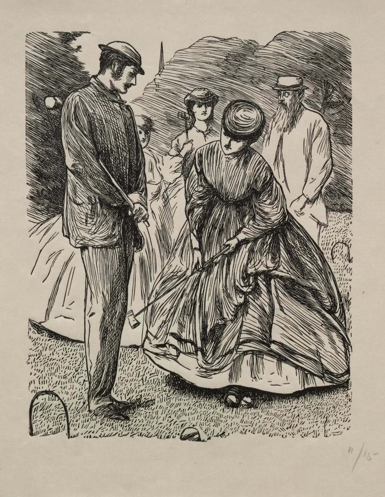 How Not to Play the Game av George Du Maurier