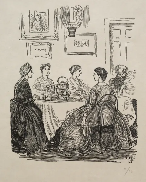 The Annual Question – Where Shall We Go av George Du Maurier