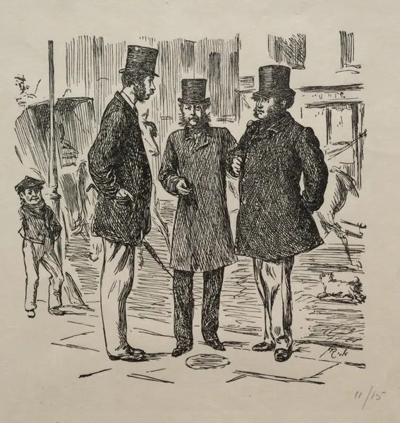 The Little Moment before the Introduction av George Du Maurier