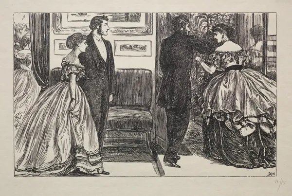 The Queen of Diamonds – How She Was Won and Lost av George Du Maurier