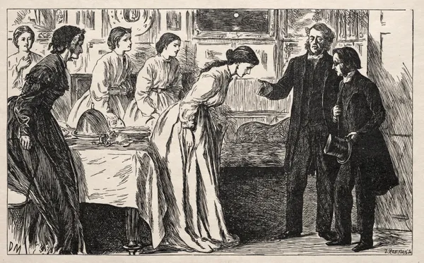 Wanted a Curate. Rather an Ordeal for the Reverend M. Green av George Du Maurier