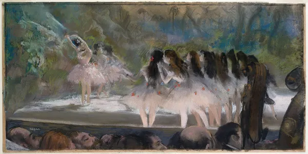 Ballet at the Paris Opéra av Edgar Degas