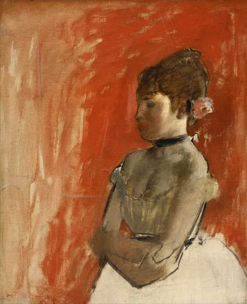 Ballet Dancer With Arms Crossed av Edgar Degas