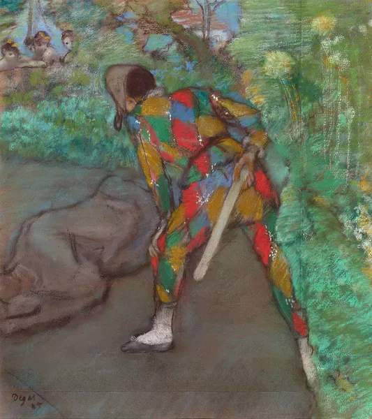 Harlequin av Edgar Degas