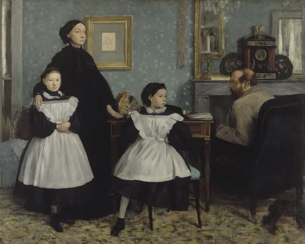 The Bellelli Family av Edgar Degas