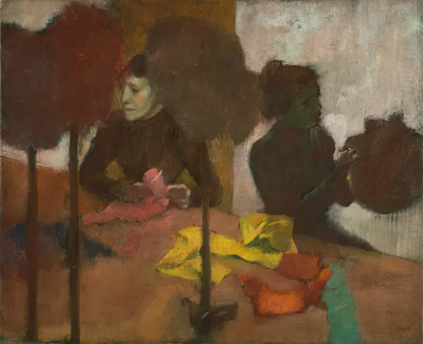 The Milliners av Edgar Degas