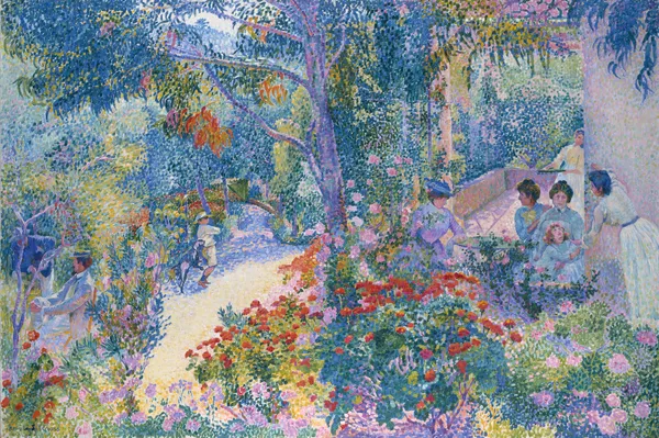 Afternoon in the Garden av Henri-Edmond Cross