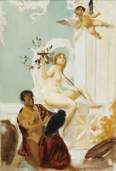 Allegorie av Eduard Veith
