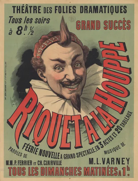 Théâtre des Folies-Dramatiques… Riquet à la hpuppe av Edward Ancourt
