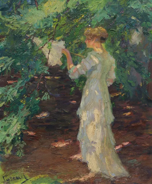 Waldschatten av Edward Cucuel
