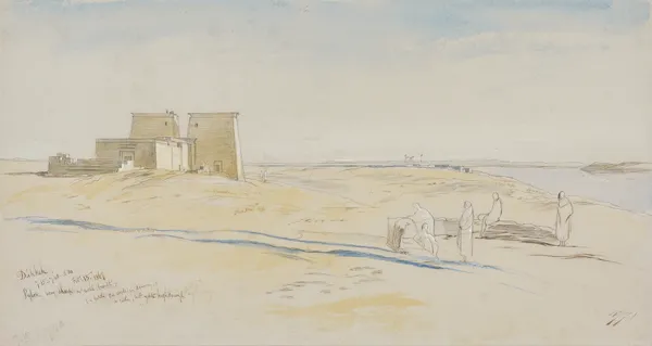 Dakkeh av Edward Lear