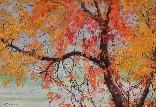 Autumn leaves av Edward Okuń