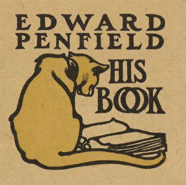 Edward Penfield, his book av Edward Penfield